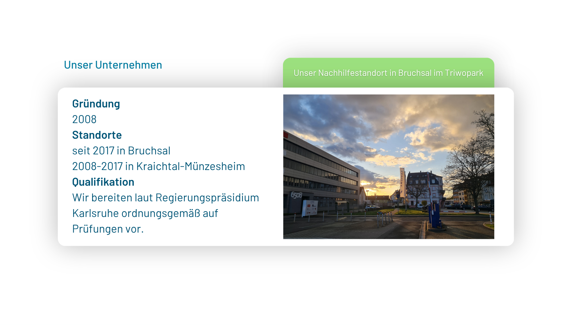 Unser Unternehmen