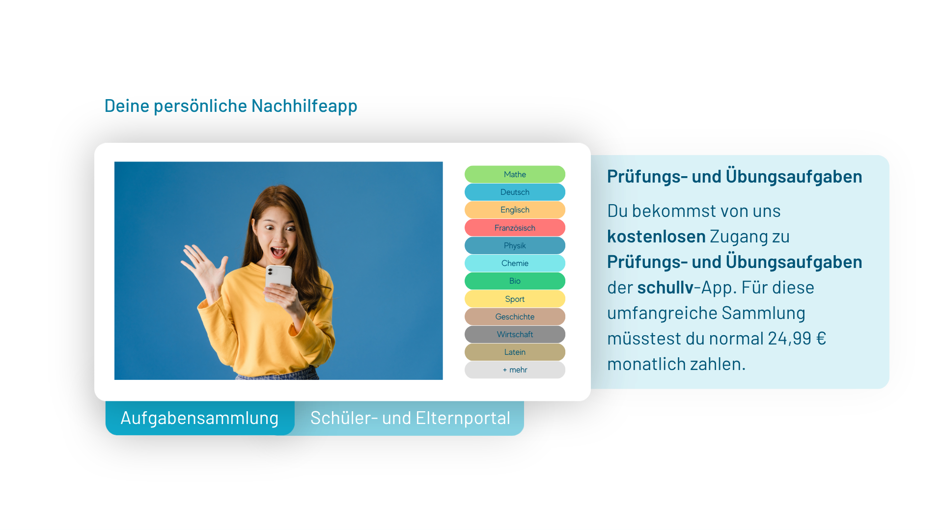 Nachhilfeapp - Aufgabensammlung